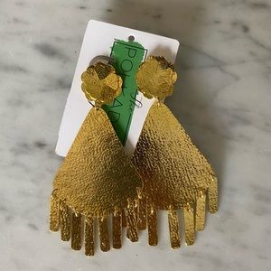 Gold Drop Earrings Boutique